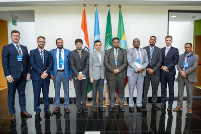 Business Delegation Led by the Investment Center of Africa Visits the Indian Embassy in Addis Ababa