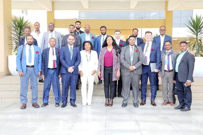 Business Delegation Visits Quality Village and Ethiopian Export Products Exhibition Center