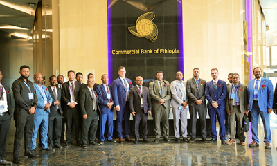 Business Delegation Led by the Investment Center of Africa Visits Commercial Bank of Ethiopia Headquarters