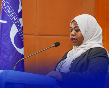 H.E. Yasmin Wohabrebbi, State Minister of the Ministry of Trade and Regional Integration(MOTRI)